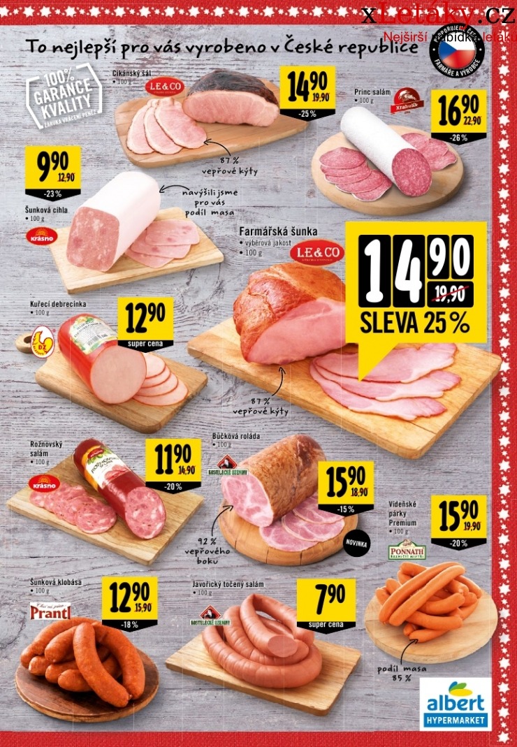 leták Albert Hypermarket leták strana 1 leták Albert Hypermarket leták strana 1