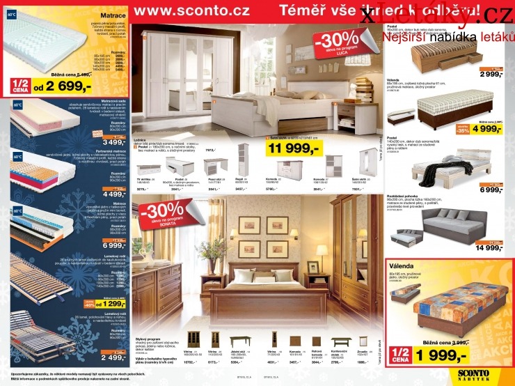 leták Sconto nábytek leták strana 1 leták Sconto nábytek leták strana 1