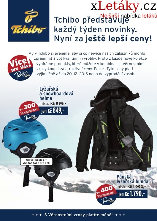 leták Tchibo leták strana 1 leták Tchibo leták strana 1