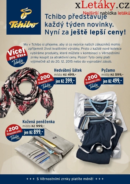 leták Tchibo leták strana 1 leták Tchibo leták strana 1