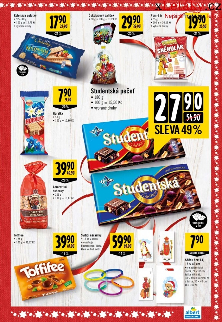 leták Albert Hypermarket leták strana 1 leták Albert Hypermarket leták strana 1