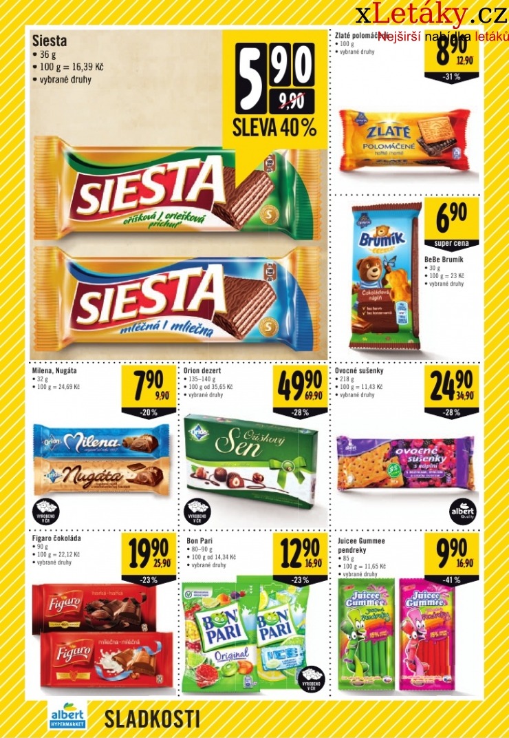 leták Albert Hypermarket leták strana 1 leták Albert Hypermarket leták strana 1