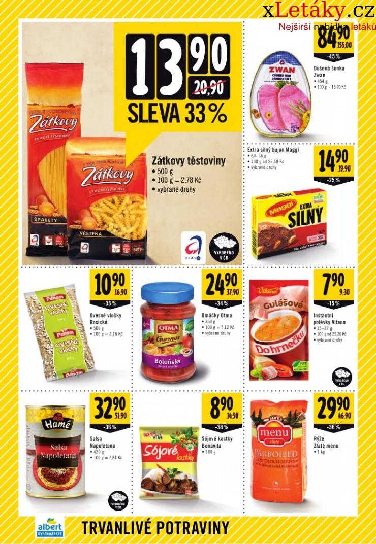 leták Albert Hypermarket leták strana 1 leták Albert Hypermarket leták strana 1