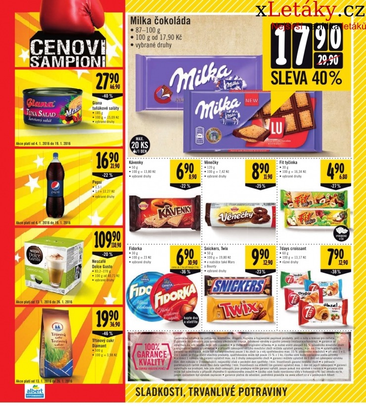 leták Albert Hypermarket leták strana 1 leták Albert Hypermarket leták strana 1