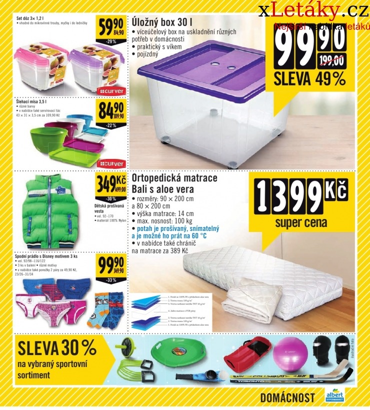 leták Albert Hypermarket leták strana 1 leták Albert Hypermarket leták strana 1