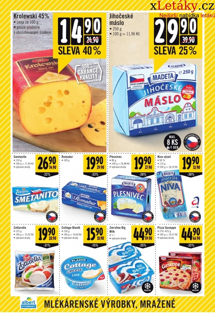 leták Albert Hypermarket leták strana 1 leták Albert Hypermarket leták strana 1