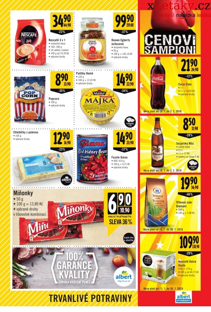 leták Albert Hypermarket leták strana 1 leták Albert Hypermarket leták strana 1