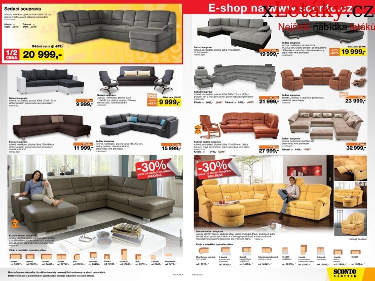 leták Sconto nábytek leták strana 1 leták Sconto nábytek leták strana 1