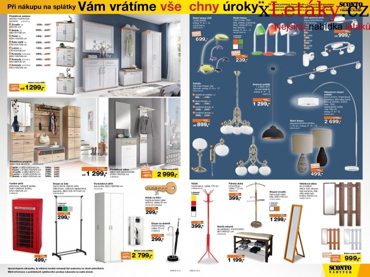 leták Sconto nábytek leták strana 1 leták Sconto nábytek leták strana 1